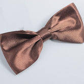 CARAMEL BROWN BOW TIE